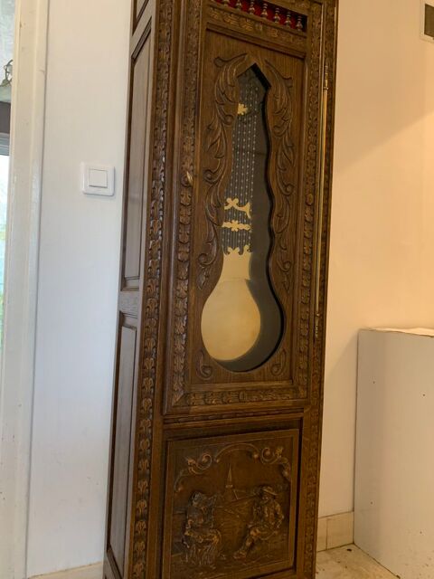 Horloge comptoise bretonne ancienne 150 Saint-Caradec (22)