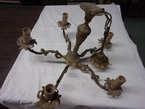 LUSTRE LAITON ou  BRONZE Cerisiers (89)