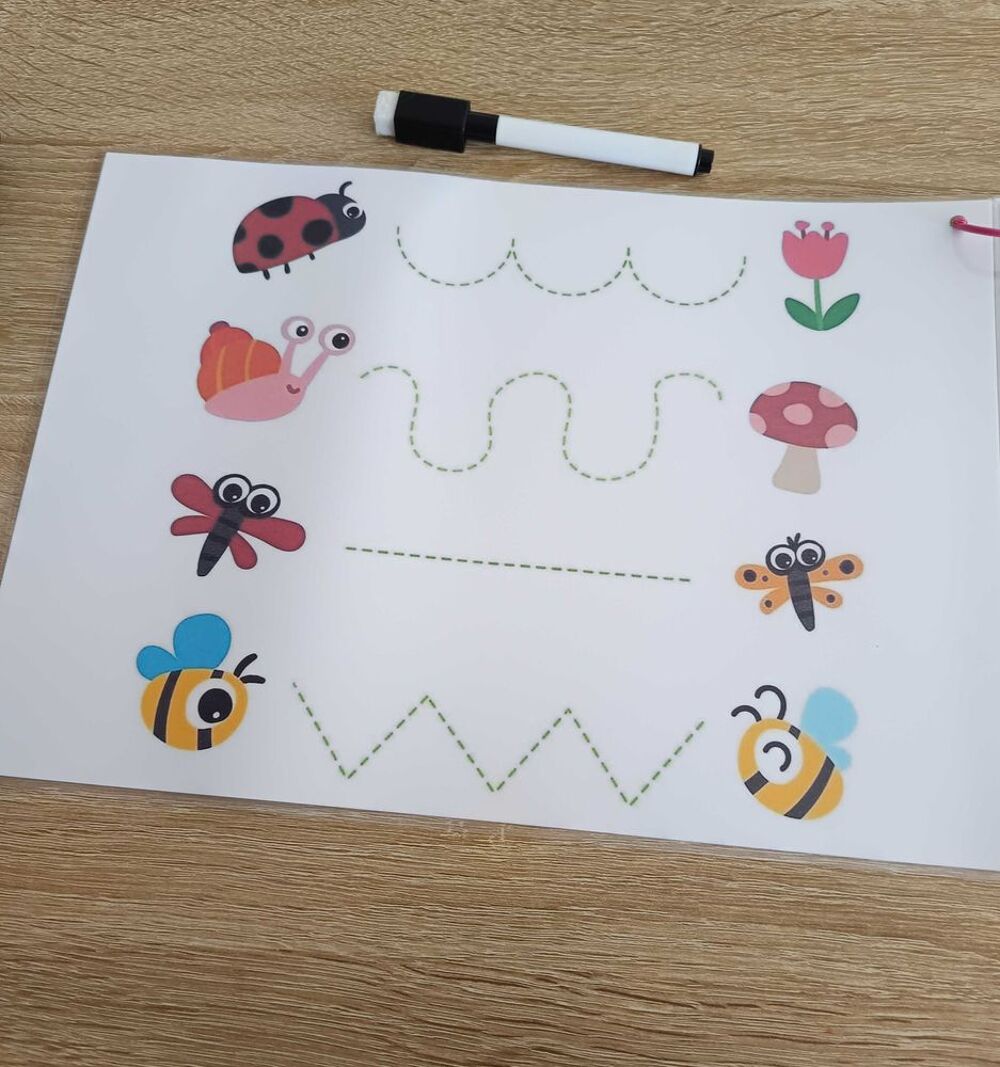 Montessori les trac&eacute;s Jeux / jouets