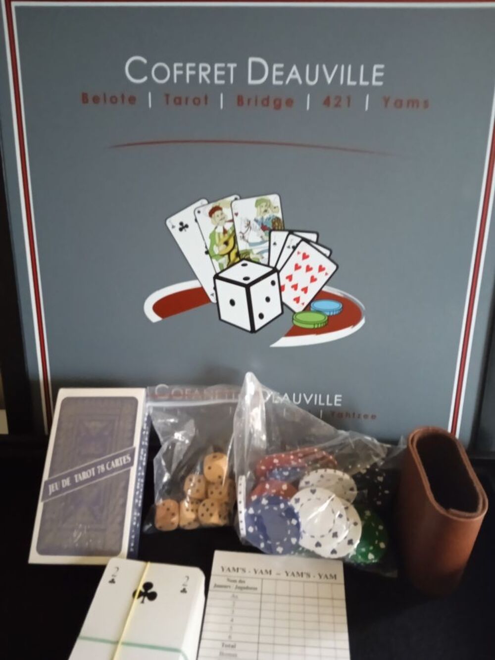 coffret Deauville 5 jeux 