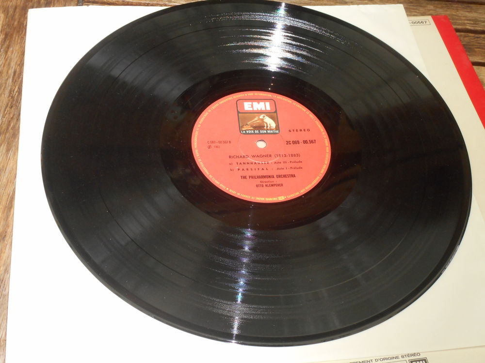 Vinyl 33T Album III de Richard Wagner par Otto Klemperer CD et vinyles