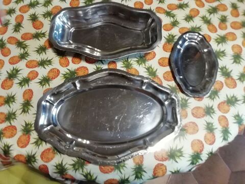Lot de 3 plats inox 10 Noyelles-lès-Vermelles (62)