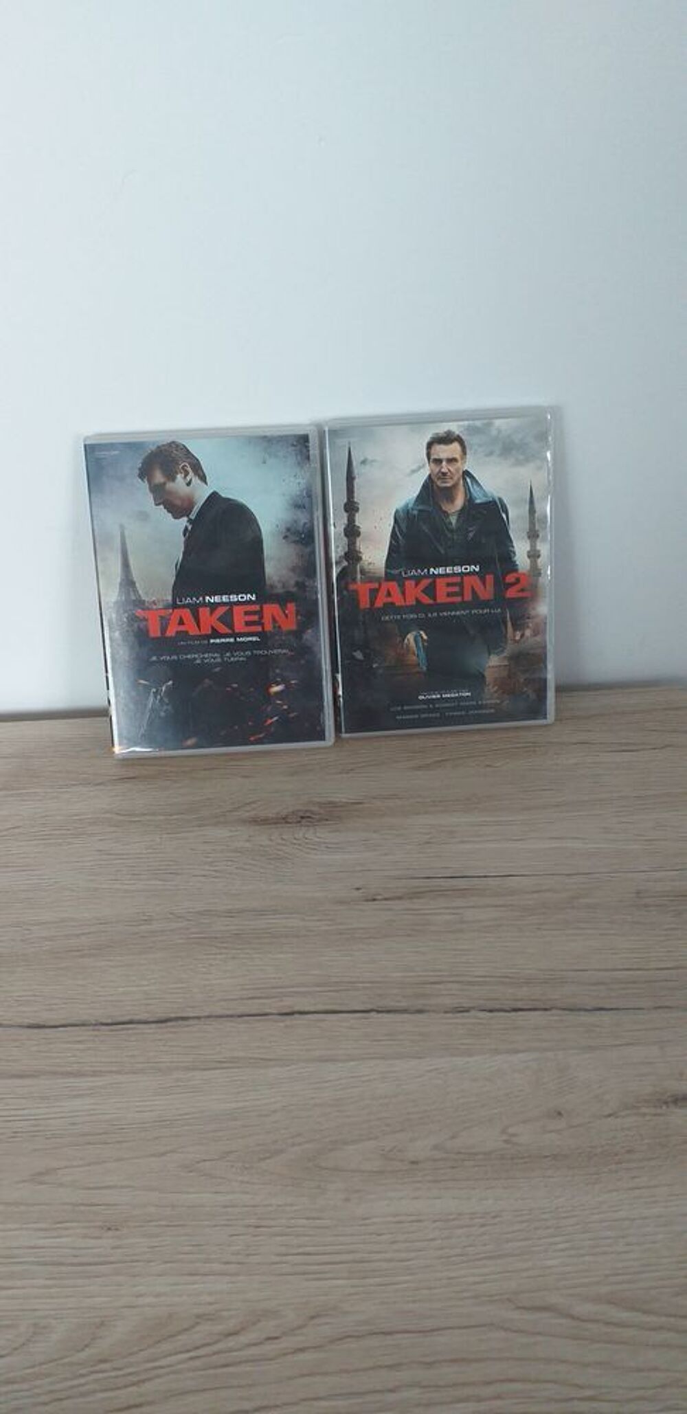 taken 1 et 2 DVD et blu-ray