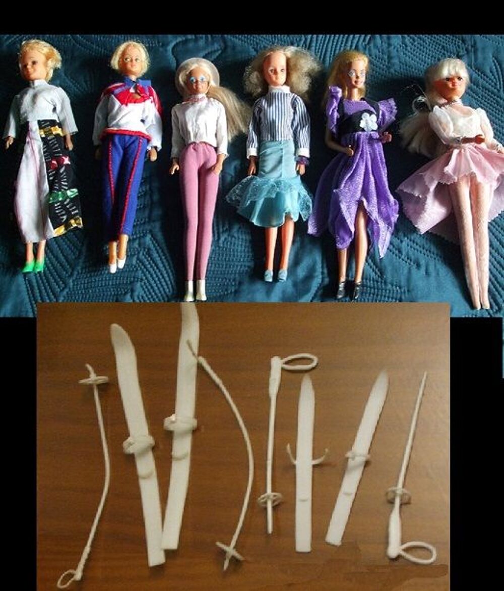 joli lot poup&eacute;e BARBIES ET AUTRES Jeux / jouets