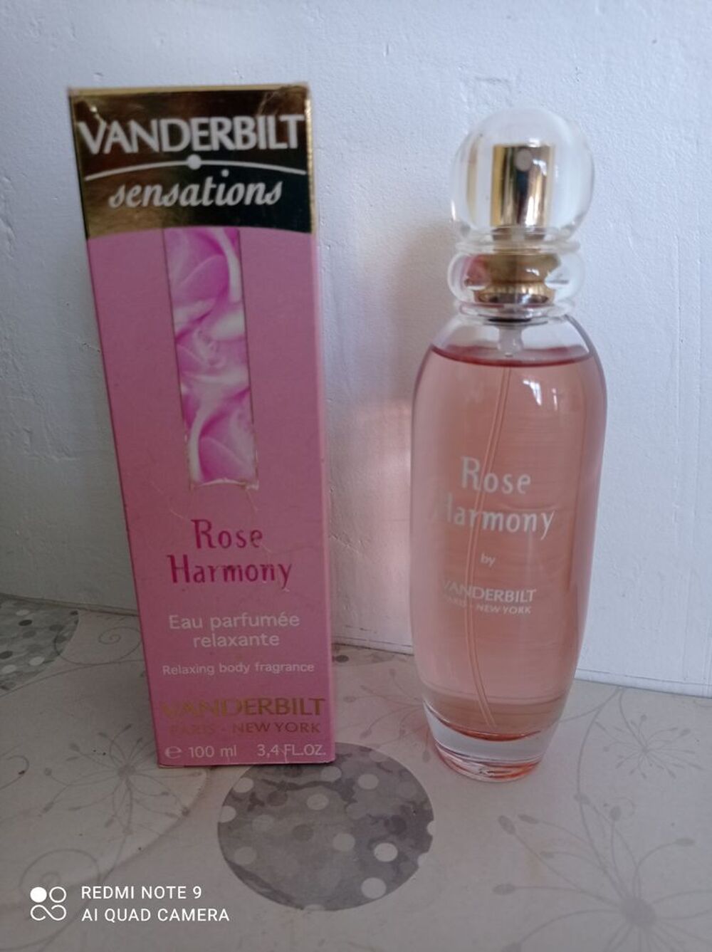 Parfum Rose Harmony (&Eacute;dition limit&eacute;e) - Vanderbilt 