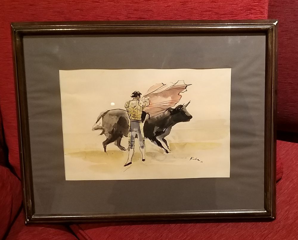 Tableau Original et UNIQUE du Dessinateur jean ROBA 