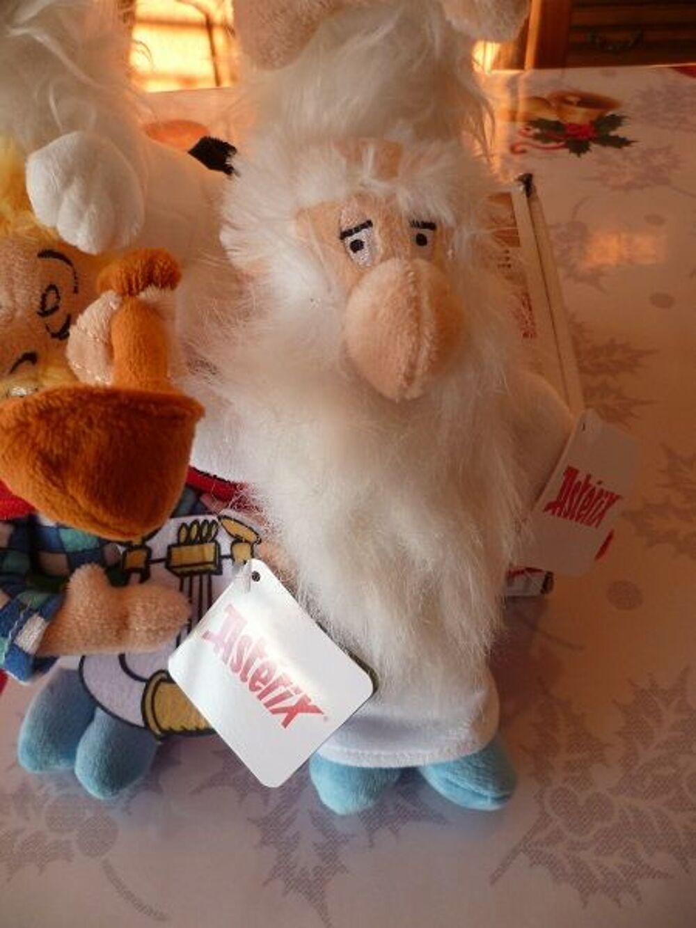 Peluches n&deg;2 Asterix obelix lidl gaulois idefix collection m 