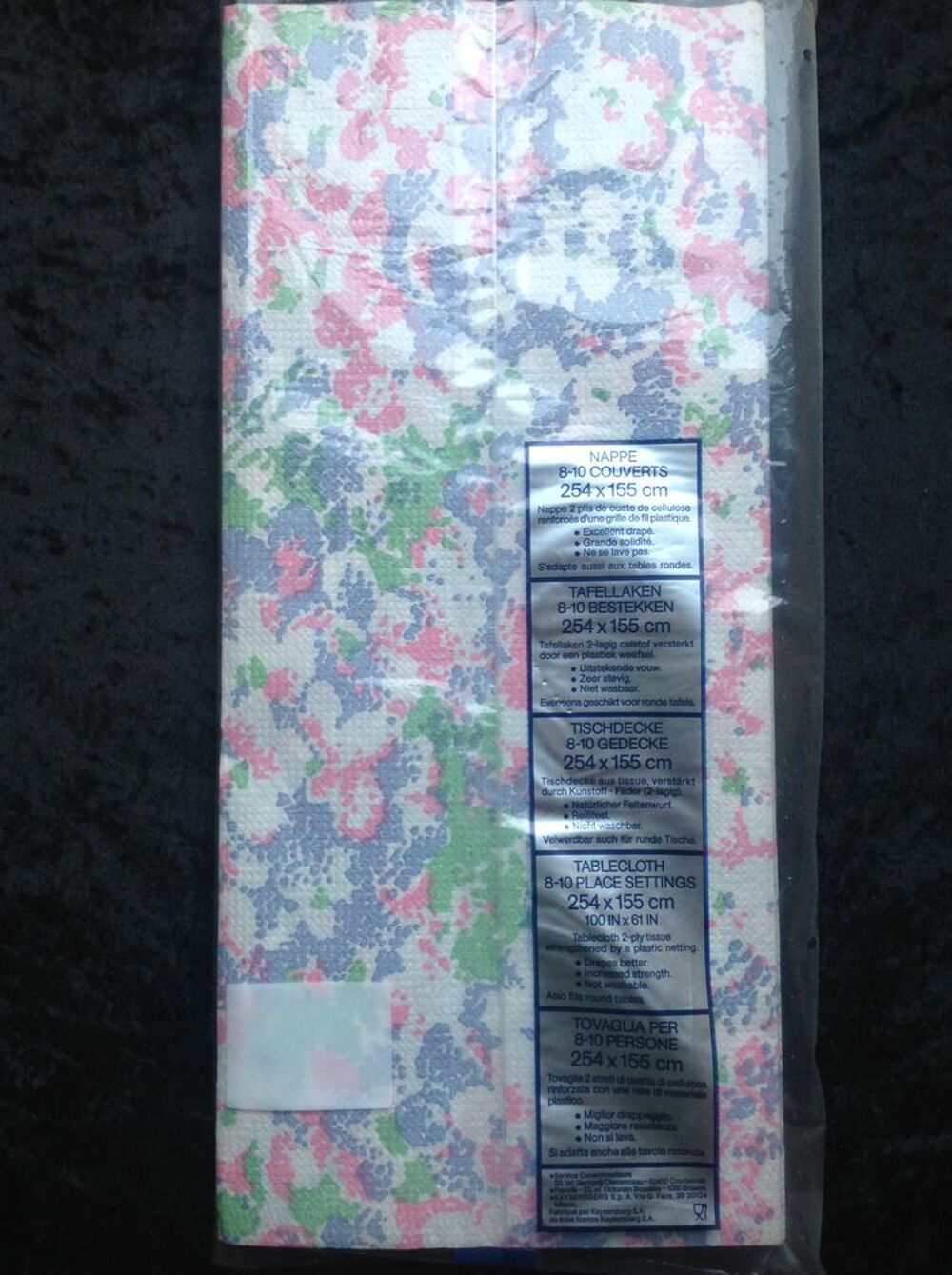 NAPPE LOTUS 8-10 COUVERTS 254x155 cm Envoi Possible
Décoration