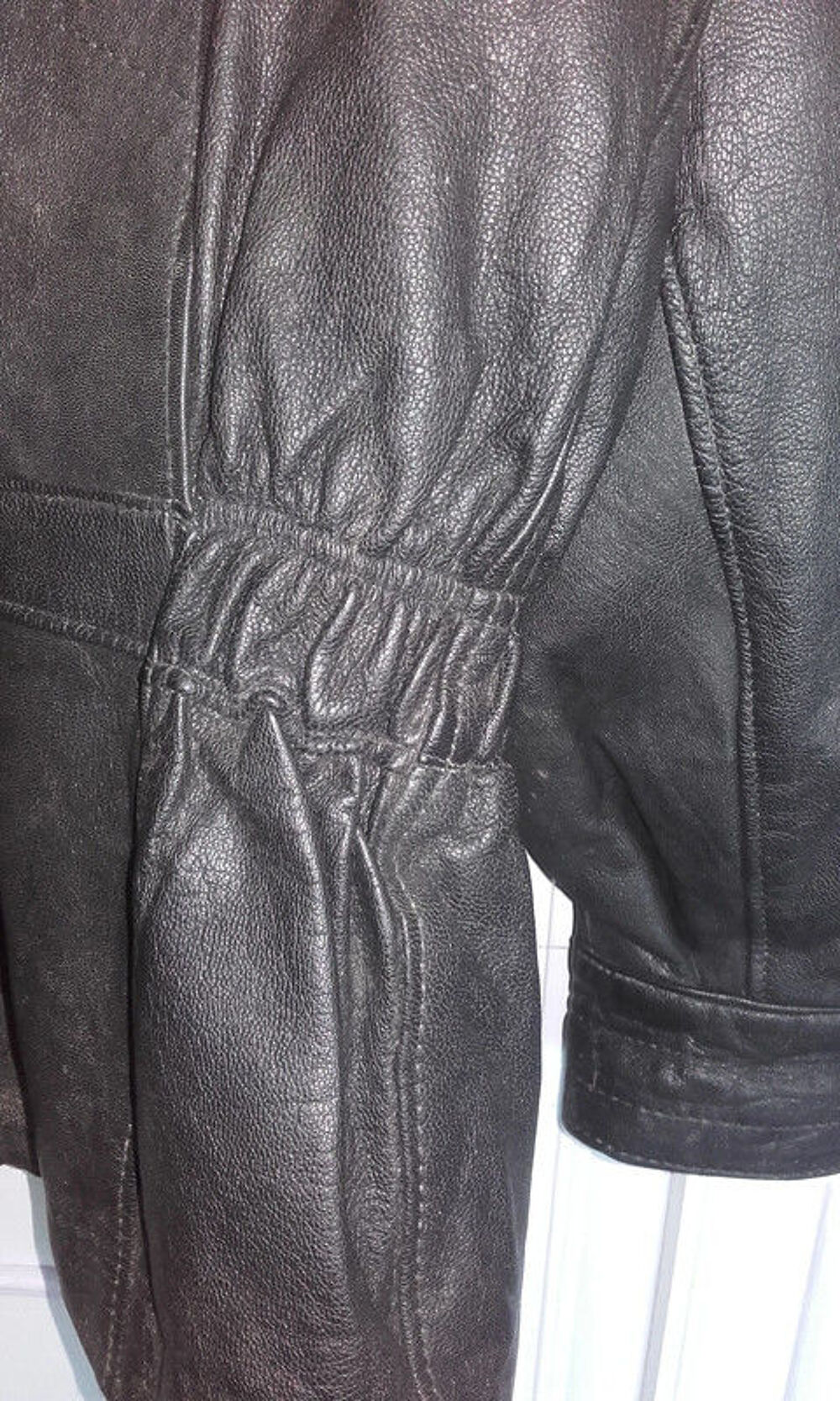 Veste en cuir pour homme pas d'&eacute;tiquette pour la taille Vêtements