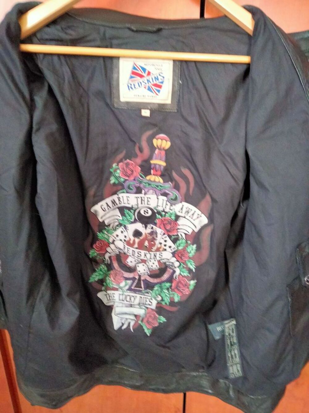 Blouson cuir Redskins Vêtements