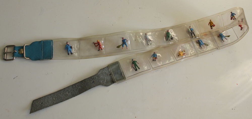 Ceinture enfant avec figurines train Mod&eacute;lisme HO Faller
70' 