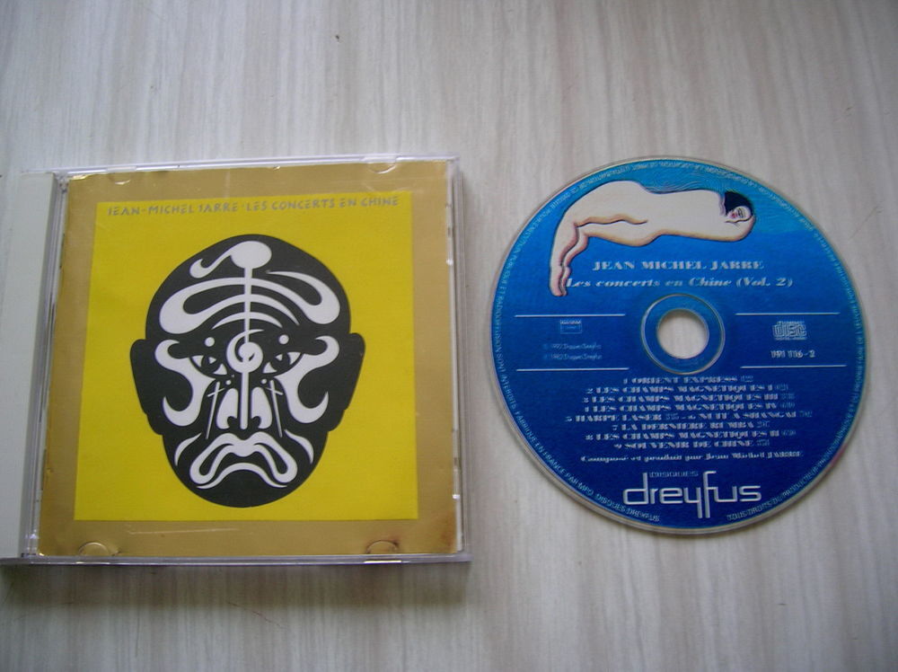 CD JEAN-MICHEL JARRE LES CONCERTS EN CHINE VOL 2 IMPORT USA CD et vinyles