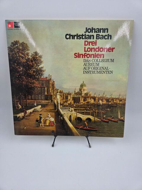 Vinyle 33 tours Johann Christian Bach : Drei Londoner... 9 Vulbens (74)