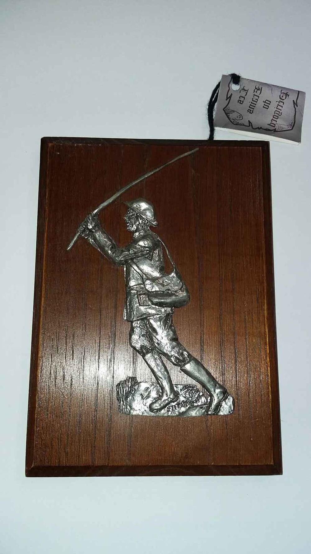 Troph&eacute;e du p&ecirc;cheur sur son tableau avec son lancer Sports
