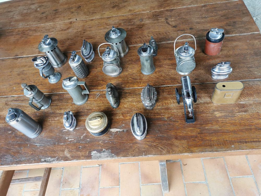 briquets de collection ancien 