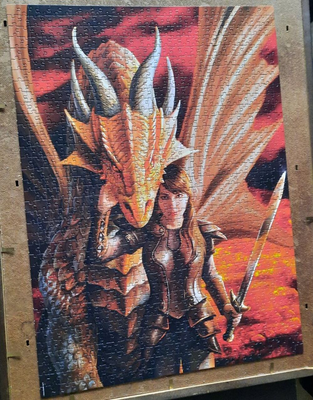 Puzzle 1000 pi&egrave;ces - Collection Anne Stokes Jeux / jouets