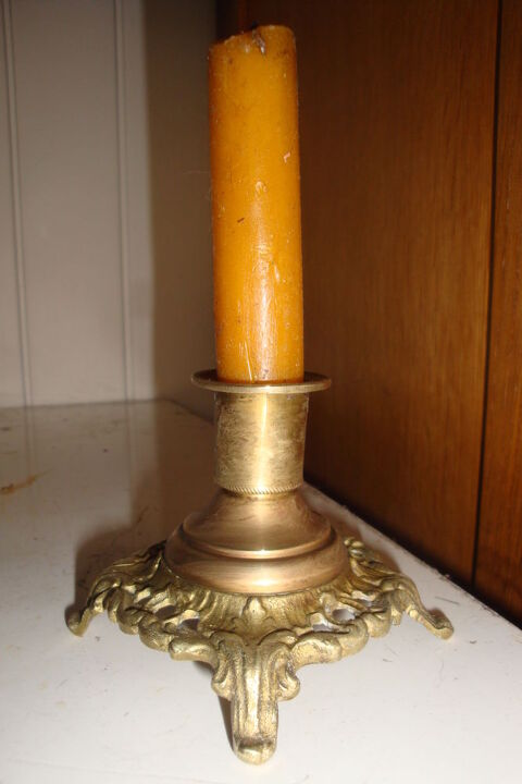 petit bougeoir ancien  10 Quesnoy-sur-De�le (59)