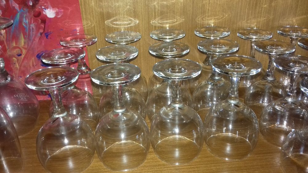 SERVICE DE VERRES Décoration