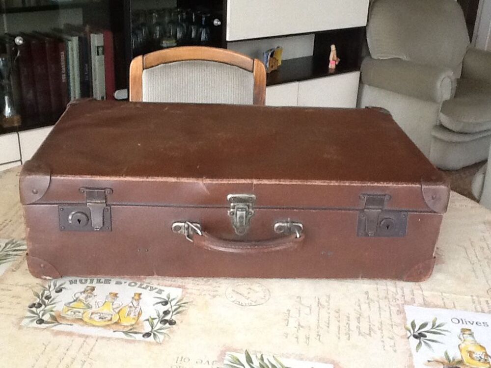 Valise vintage ann&eacute;es 30 Maroquinerie