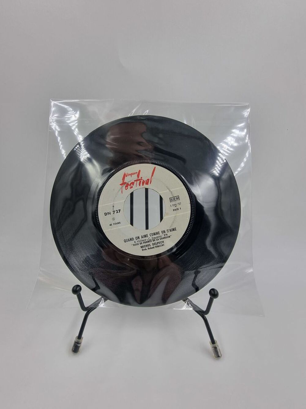 Vinyle 45 tours Michel Delpech : Quand on Aime Comme on... CD et vinyles
