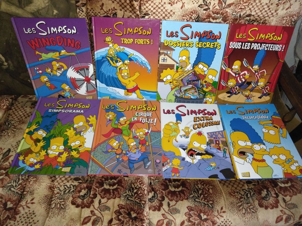 Achetez bd simpsons 8 bd neuf revente cadeau, annonce vente à FerrièrelaGrande (59) WB170478457