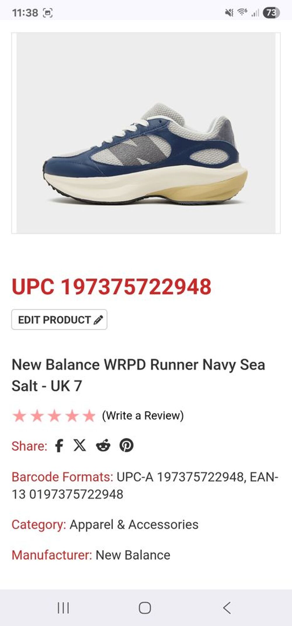 Baskets New Balance Chaussures
