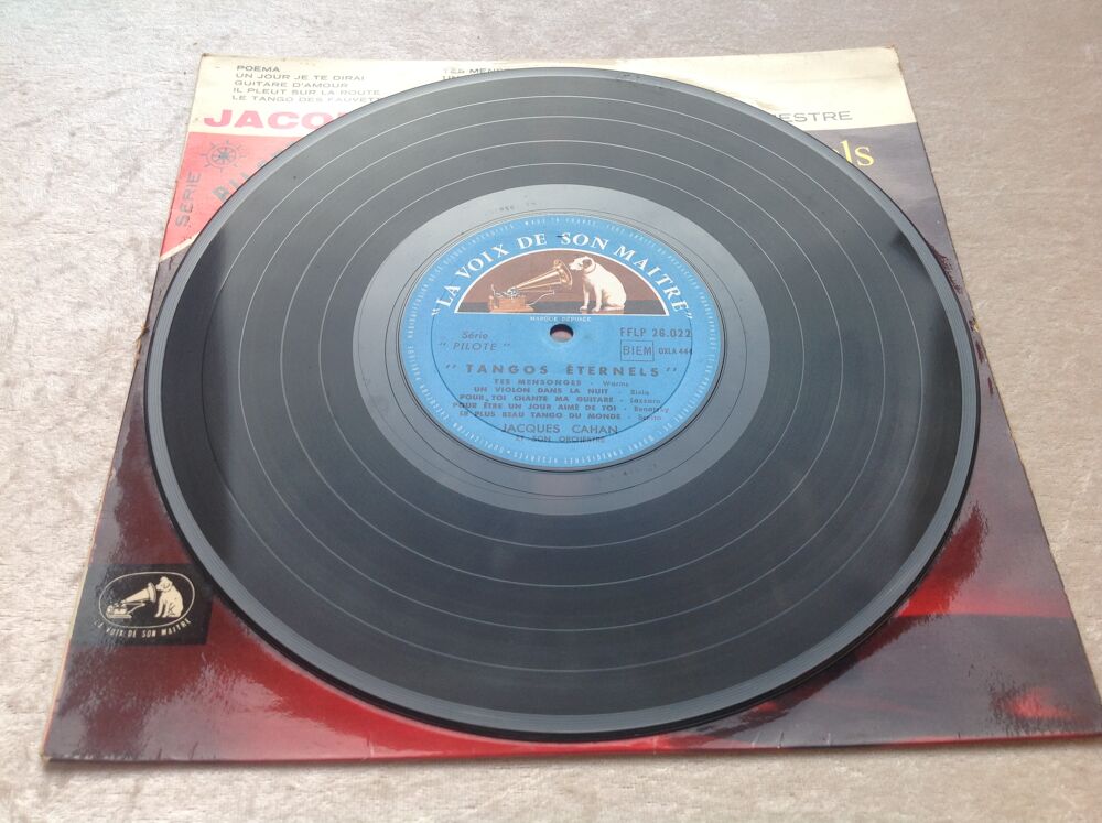JACQUES CAHAN TANGOS &Eacute;TERNELS 33 TOURS Envoi Possible
CD et vinyles