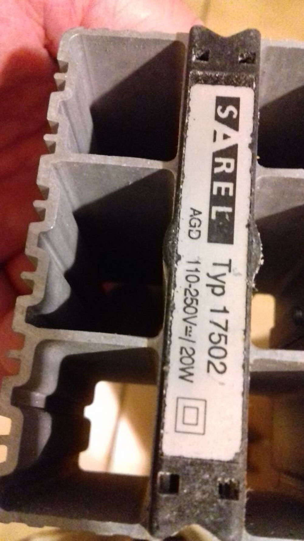 Chaufferette - El&eacute;ment chauffant SAREL type 17502
Bricolage