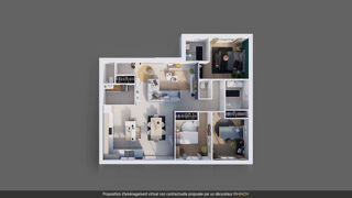  Maison 4 pièces 87 m² Villebois