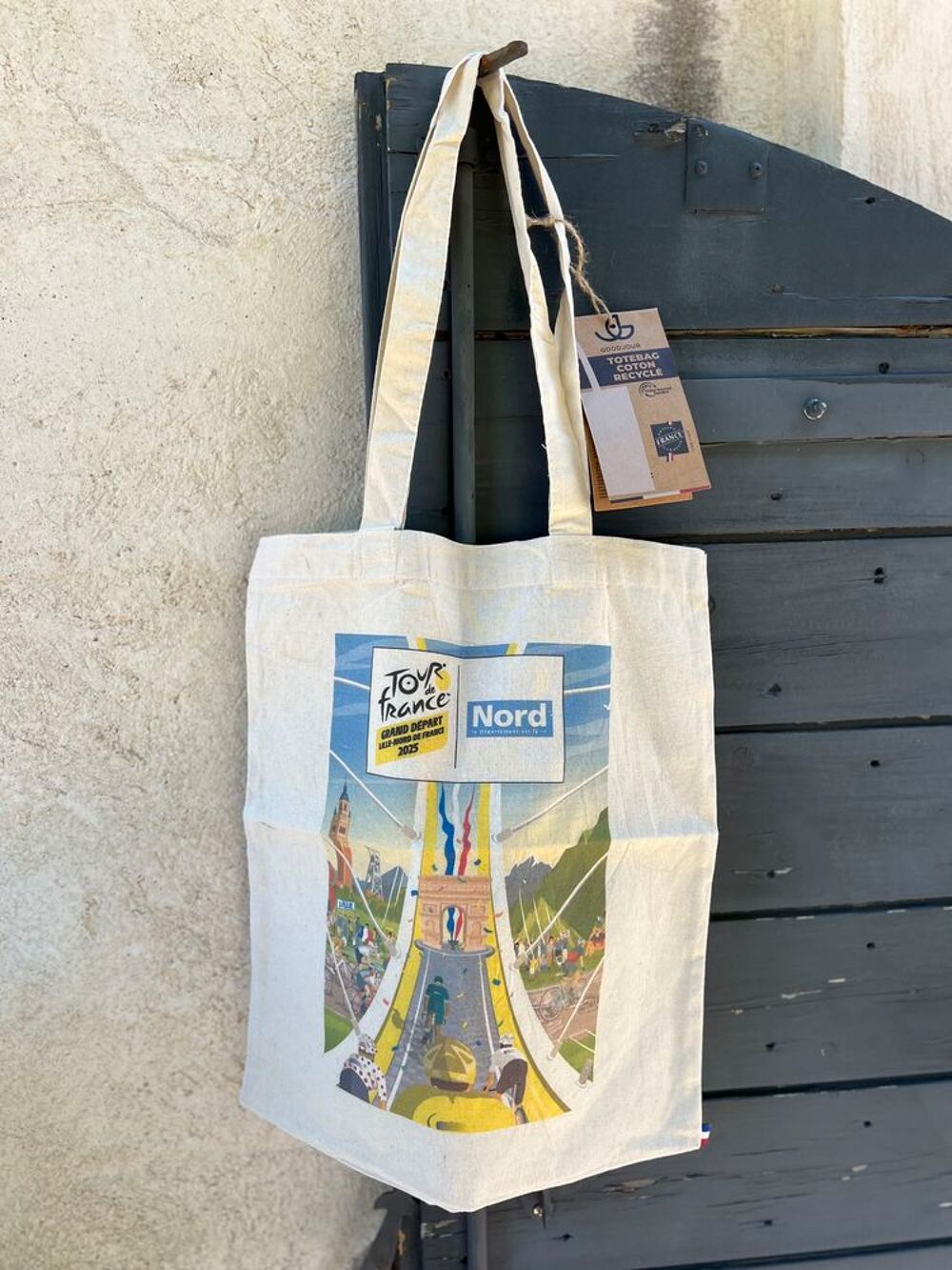 Tote bag d&eacute;part Tour de France 