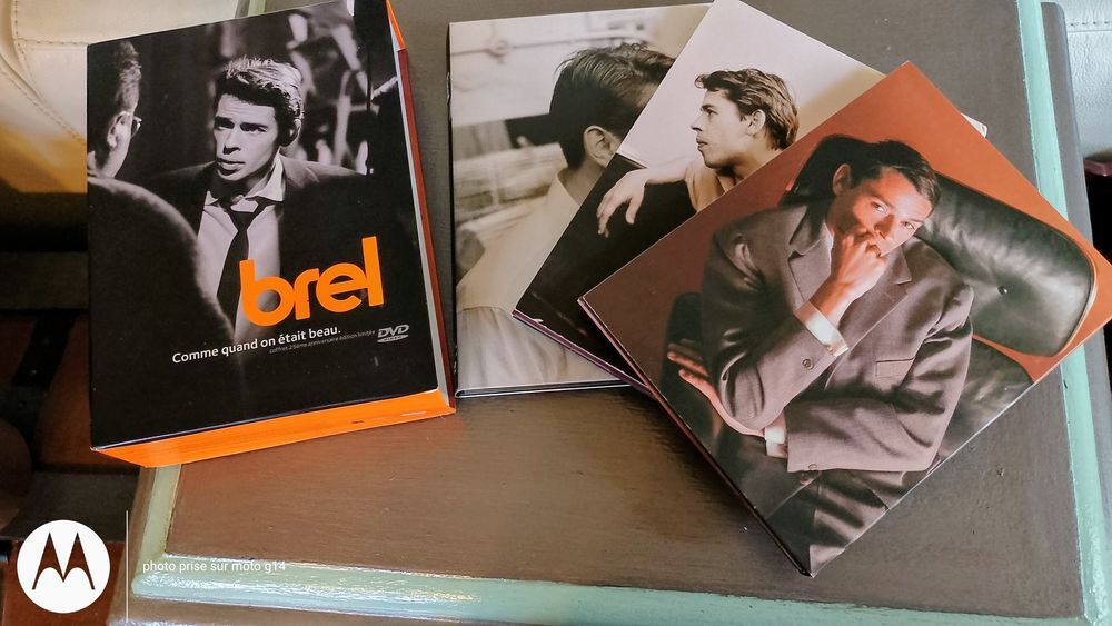 Lot de 2 coffrets DVD : Brel et Gainsbourg BAISSE DE PRIX DVD et blu-ray