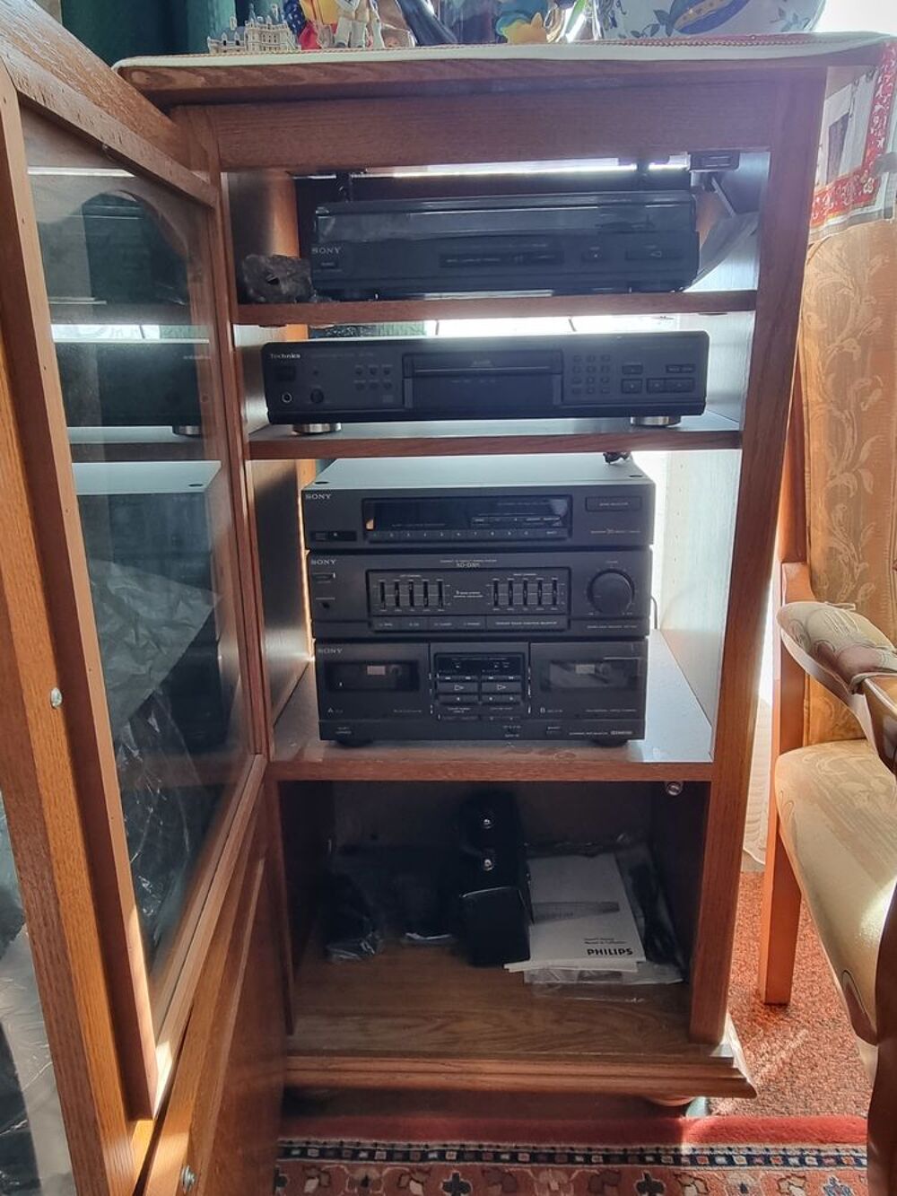 Meuble HiFi vitrine Meubles