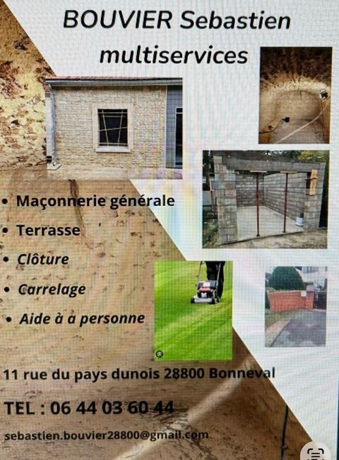 Ma&ccedil;on multiservices  28800 Bonneval