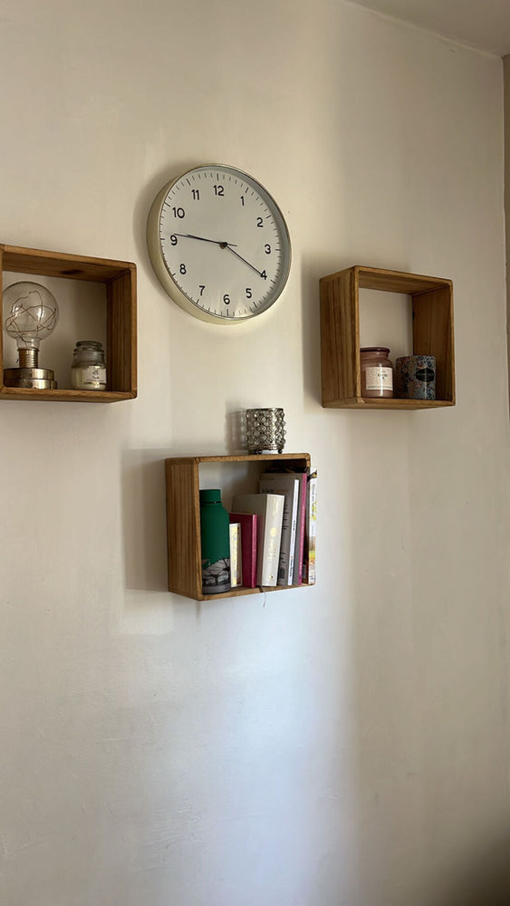 &eacute;tag&egrave;re cube murale Décoration