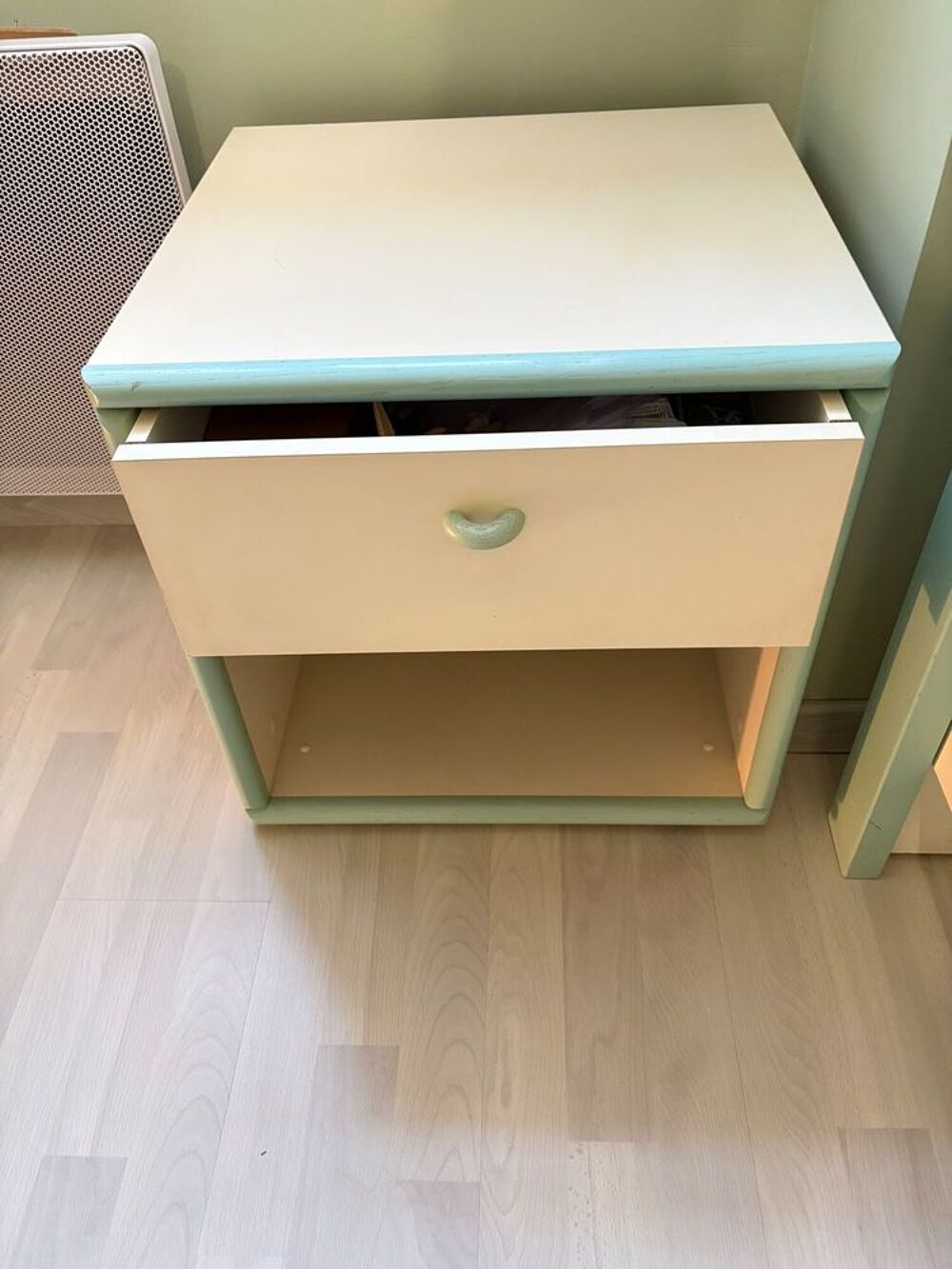 Ensemble Lit 90 X 200 et chevet Meubles