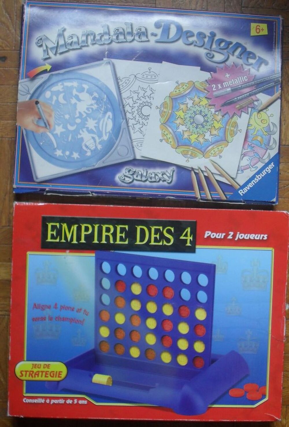 1Jeu cr&eacute;atif et 1 jeu de strat&eacute;gie Jeux / jouets
