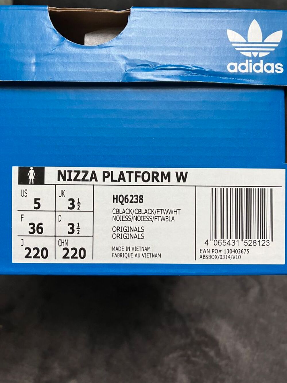 Adidas nizza platform pointure 36 Chaussures