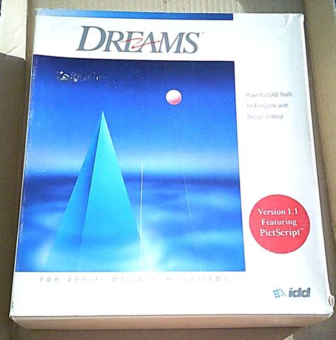 Logiciel . Idd  .  DREAMS  . FOR APPLE  Macintosh  Systems   30 Nontron (24)