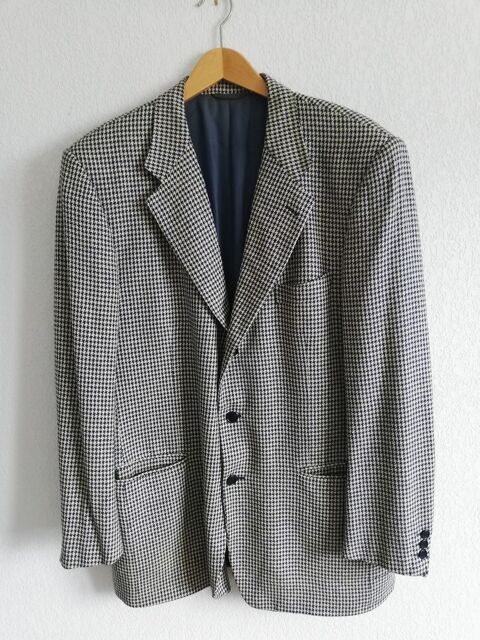 Veste Blazer Pure Soie Cerruti 47 Bouzigues (34)
