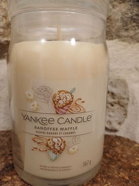 Bougie Yankee Candle Banoffee Waffle. Delincourt (60)