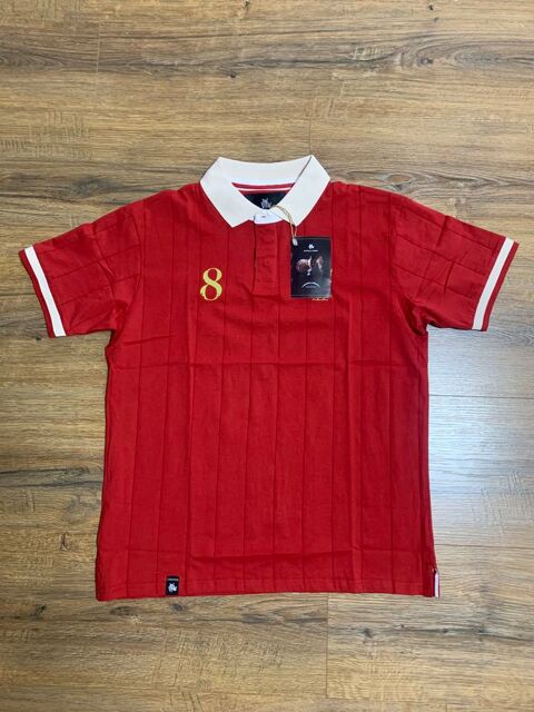Polo homme football vintage Coolligan    FC Liverp 18 Saleilles (66)