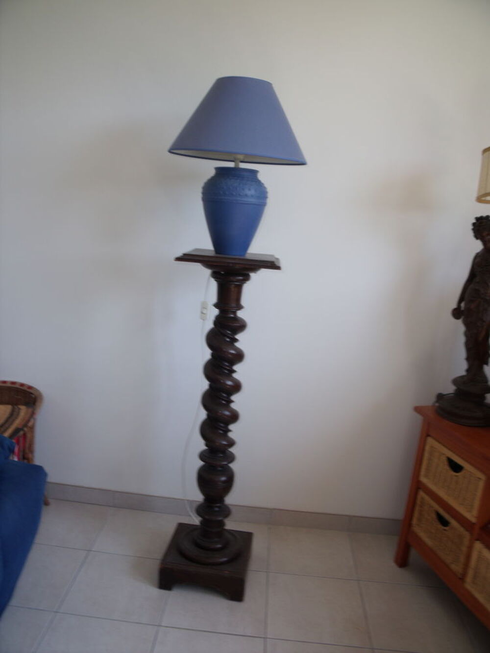 colonne bois massif Décoration