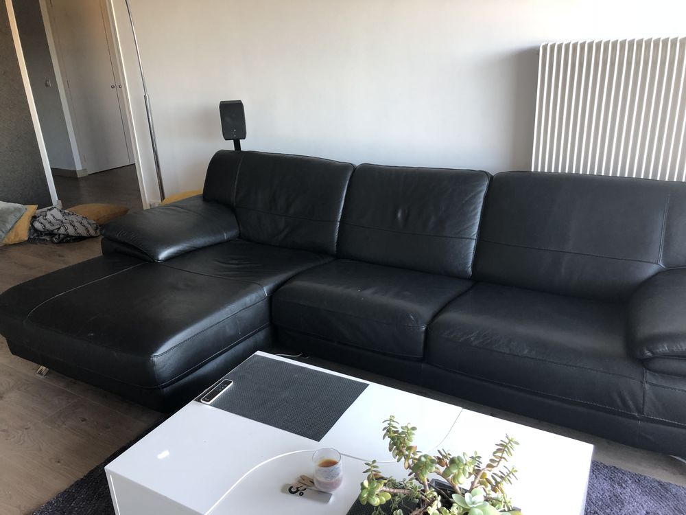 canape cuir veritable Meubles