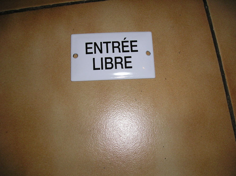 Lot de 4 Plaques de porte
Décoration