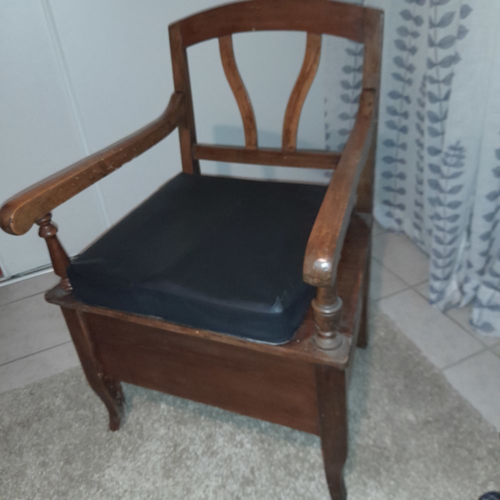 Chaise d'aisance &agrave; trou Meubles