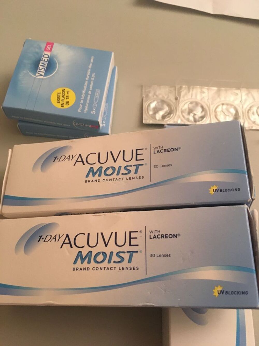 Lentilles acuvue moist Puériculture