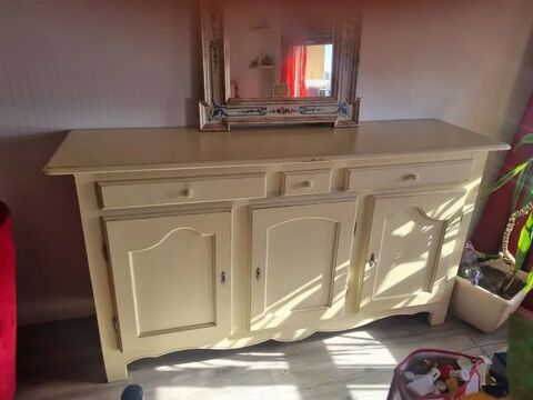 Buffet/bahut 3 portes pin massif des Landes crus 200 Le Cap D Agde (34)
