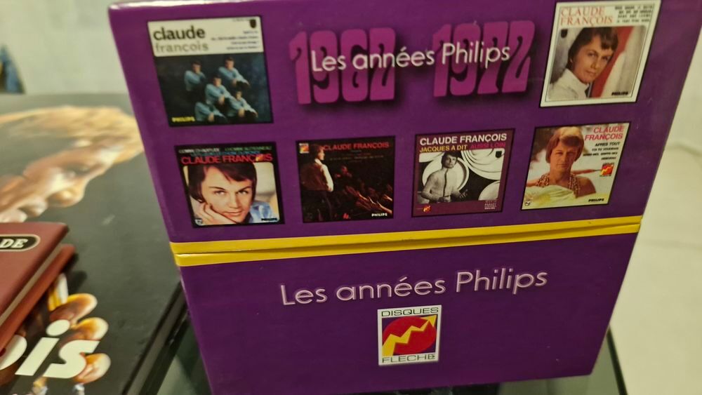 COFFRET CD AVEC LIVRES CLAUDE FRANCOIS Audio et hifi