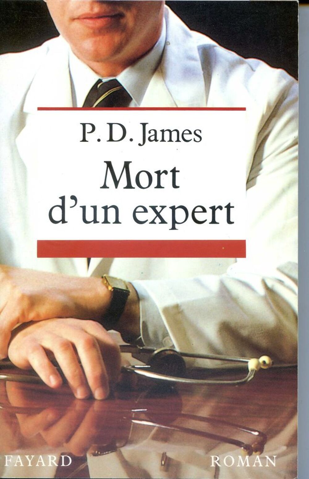 Mort d'un expert -P.D. JAMES, Livres et BD