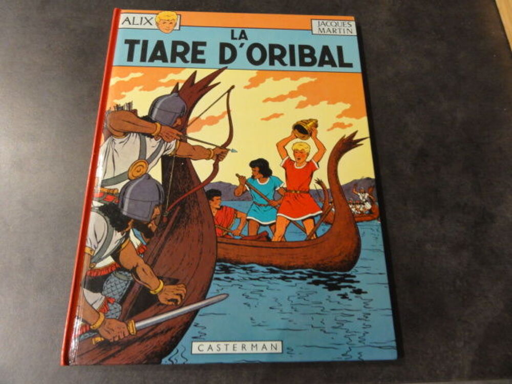 Vintage 1985 BD ALIX La Tiare d'ORIBAL Casterman en excelle Livres et BD
